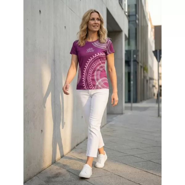  Hochwertiges Funktions-T-Shirt für Damen ALTISPORT VOJ/ALW033TR01 FUCHSIE 