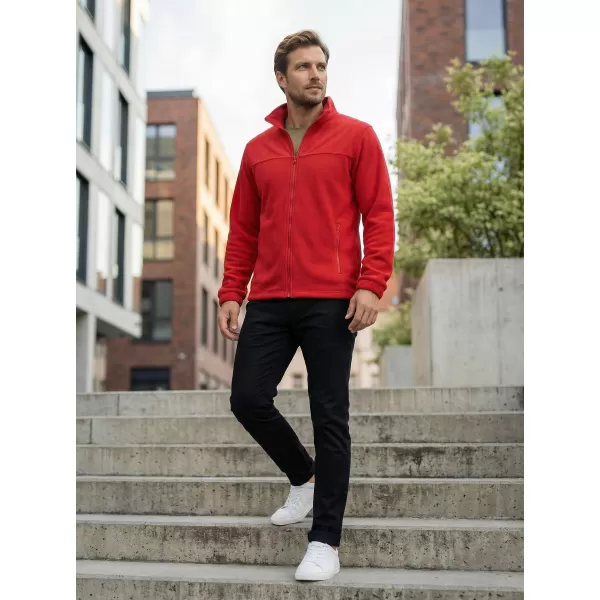  Fleece-Sweatshirt für Herren ALTISPORT NP/ALM105 ROT 