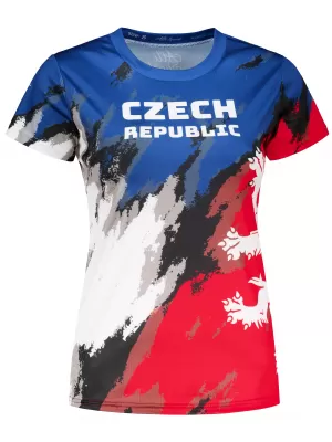 Hochwertiges Funktions-T-Shirt für Damen ALTISPORT x CZE VOJ/ALW036TR01 STREIFEN