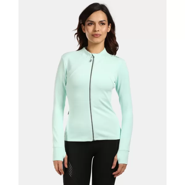  Fleece-Sweatshirt für Damen KILPI LAJEN-W VL0206KI MINZE 
