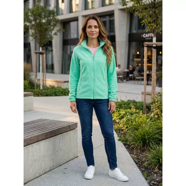  Fleece-Sweatshirt für Damen ALTISPORT NP/ALW405 MINZE 