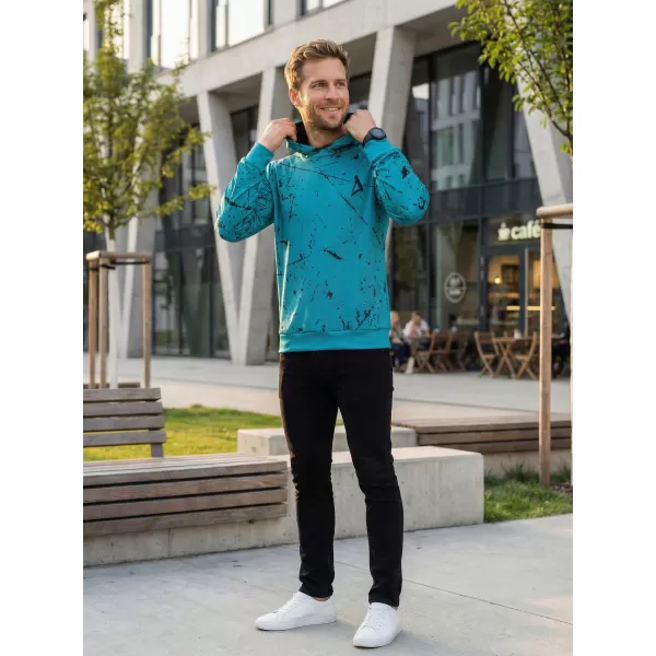  Hochwertiges Funktions-Sweatshirt für Herren ALTISPORT VOJ/ALM034MI01 SMARAGD 