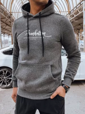 Herren -Sweatshirt DSTREET BX5705 DUNKELGRAU