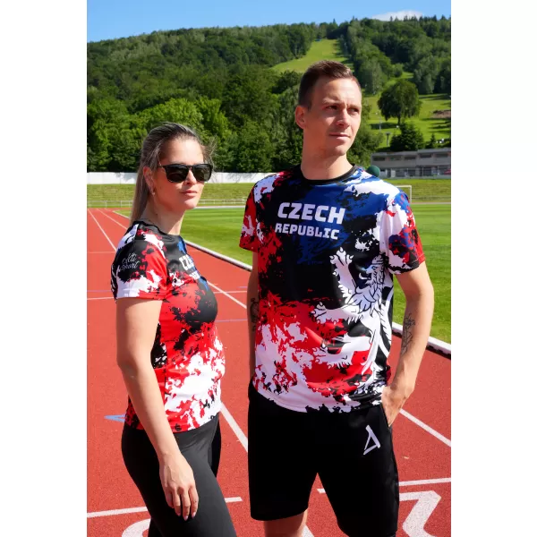  Hochwertiges Funktions-T-Shirt für Damen ALTISPORT x CZE VOJ/ALM036TR01 FLECKEN 