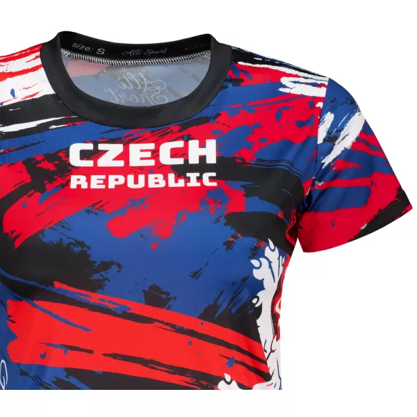  Hochwertiges Funktions-T-Shirt für Damen ALTISPORT x CZE VOJ/ALW036TR01 TSCHECHISCH 