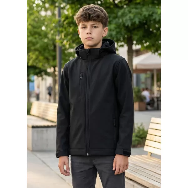  Softshelljacke für Kinder ALTISPORT NP/ALK535 SCHWARZ 