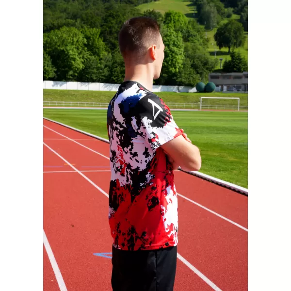  Hochwertiges Funktions-T-Shirt für Herren ALTISPORT x CZE VOJ/ALM036TR01 FLECKEN 