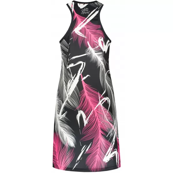  Hochwertiges Funktions-Westenkleid für Damen ALTISPORT VOJ/ALW001SAT01 SCHWARZ ROSA 