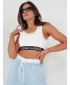 Damen Top DSTREET SUNSEL RY2416 WEIß
