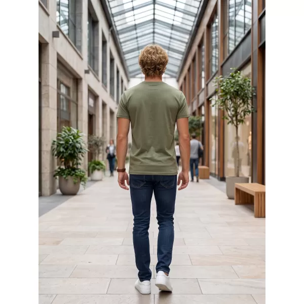  Herren-T-Shirt ALTISPORT NP/ALM921 HELLES KHAKI 