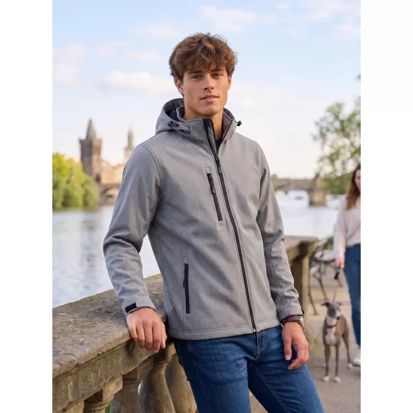  Herren-Softshelljacke ALTISPORT NP/ALM225 STAHLGRAU 