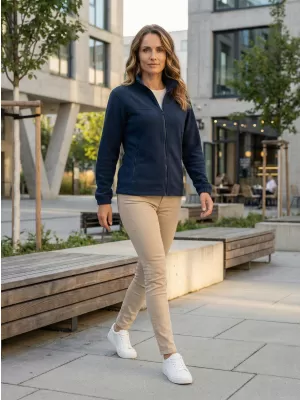Fleece-Sweatshirt für Damen ALTISPORT NP/ALW405 NAVY BLAU