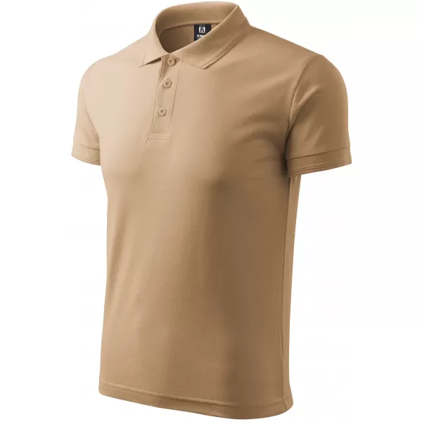  Herren-T-Shirt mit Kragen ALTISPORT NP/ALM302 SANDIG 