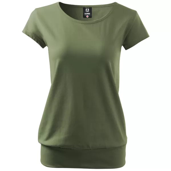  Damen-T-Shirt ALTISPORT NP/ALW021 KHAKI 