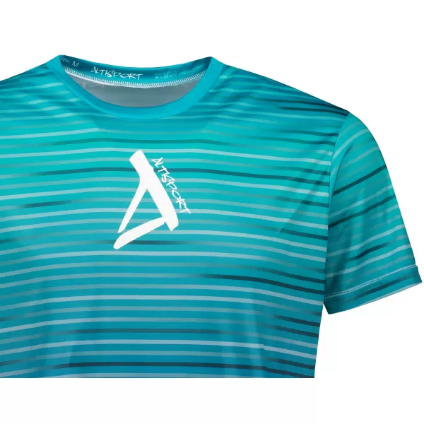 Premium-T-Shirt für Herren ALTISPORT VOJ/ALM031TR01 SMARAGD/BLAU 