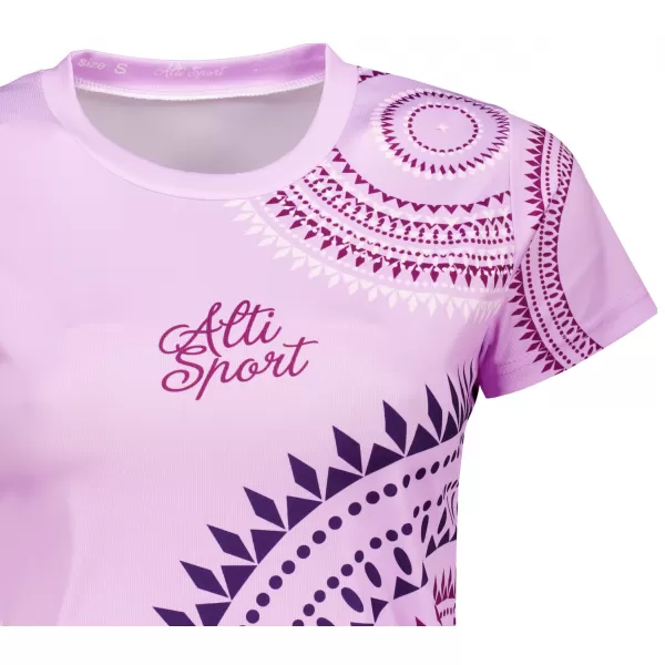  Hochwertiges Funktions-T-Shirt für Damen ALTISPORT VOJ/ALW033TR01 LILA 
