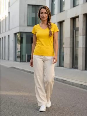 Damen-T-Shirt ALTISPORT NP/ALW261 GELB