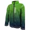 Fleece-Sweatshirt für Kinder WAMU MOZAIKA GRÜN