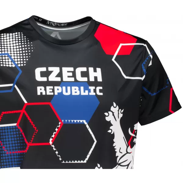  Hochwertiges Funktions-T-Shirt für Herren ALTISPORT x CZE VOJ/ALM036TR01 HEXA-GESICHT 