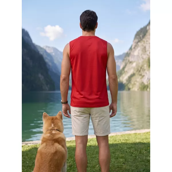  Funktions-Tanktop für Herren ALTISPORT NoPrint NP/ALM028 ROT 