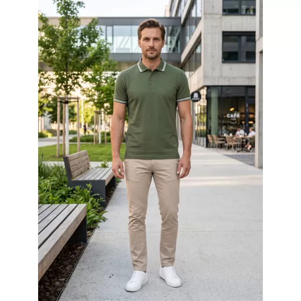 Herren-T-Shirt ALTISPORT NP/ALM921 KHAKI 