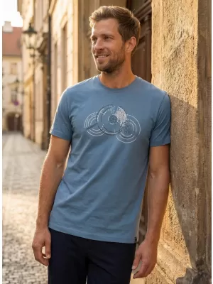Pánské triko ALTISPORT CARRYOVER ALM160AL805 DENIM