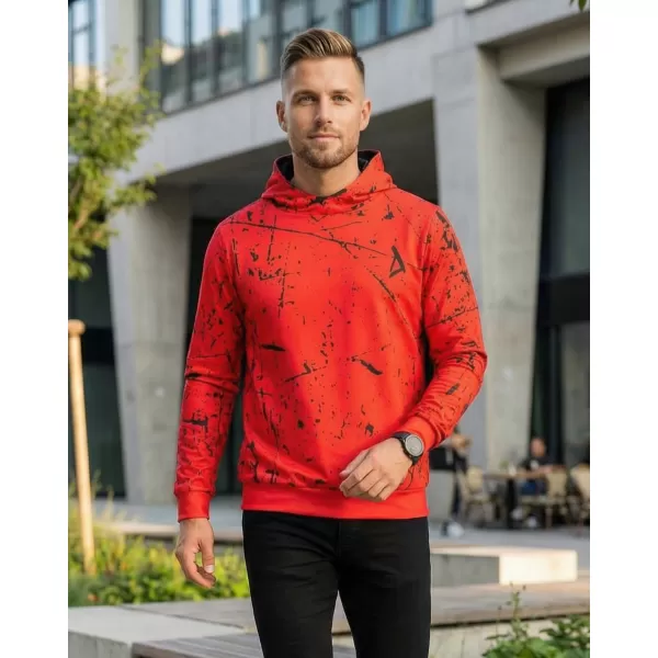  Hochwertiges Funktions-Sweatshirt für Herren ALTISPORT VOJ/ALM034MI01 ROT 