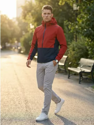 Herrenjacke ALTISPORT NoPrint NP/ALM835 ROT