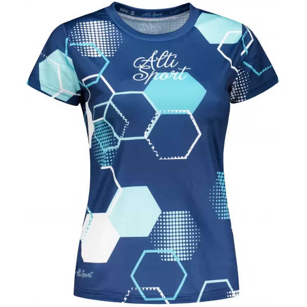  Hochwertiges Funktions-T-Shirt für Damen ALTISPORT VOJ/ALW037TR01 NAVY BLAU 