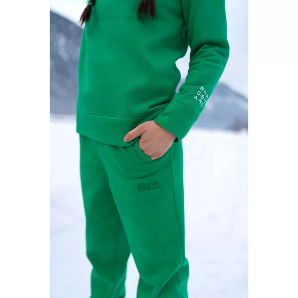  Damen-Jogginghose aus Baumwolle NORDBLANC BOYFRIEND NBSPL7888 GRÜN 