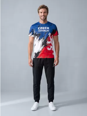 Hochwertiges Funktions-T-Shirt für Herren ALTISPORT x CZE VOJ/ALM036TR01 STREIFEN