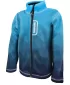 Fleece-Sweatshirt für Kinder WAMU MOZAIKA BLAU