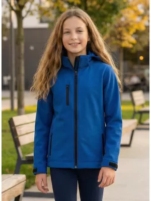 Softshelljacke für Kinder ALTISPORT NP/ALK535 KÖNIGSBLAU