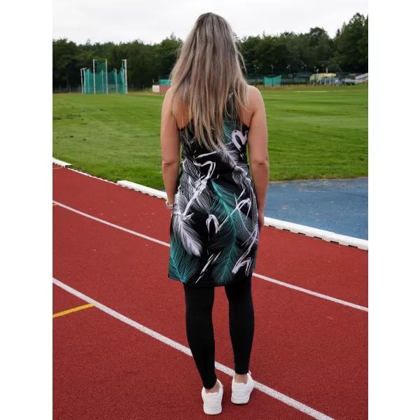 Hochwertiges Funktions-Westenkleid für Damen ALTISPORT VOJ/ALW001SAT01 SCHWARZ/TÜRKIS 