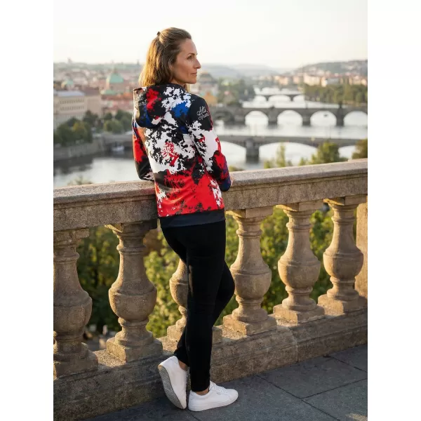  Hochwertiges Funktions-Sweatshirt für Damen ALTISPORT VOJ/ALW036MI01 FLECKEN 
