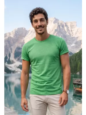 Herren-T-Shirt ALTISPORT NoPrint NP/ALM361 GRÜNE HIGHLIGHTS