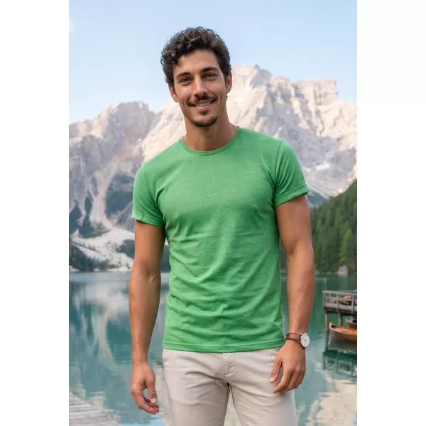  Herren-T-Shirt ALTISPORT NoPrint NP/ALM361 GRÜNE HIGHLIGHTS 