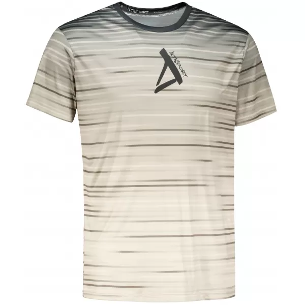  Premium-T-Shirt für Herren ALTISPORT VOJ/ALM031TR01 SCHWARZ BRAUN 
