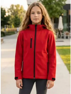Softshelljacke für Kinder ALTISPORT NP/ALK535 ROT