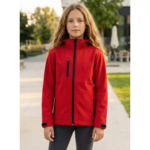  Softshelljacke für Kinder ALTISPORT NP/ALK535 ROT 