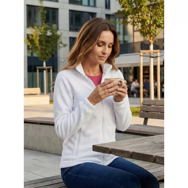 Fleece-Sweatshirt für Damen ALTISPORT NP/ALW405 WEIß 