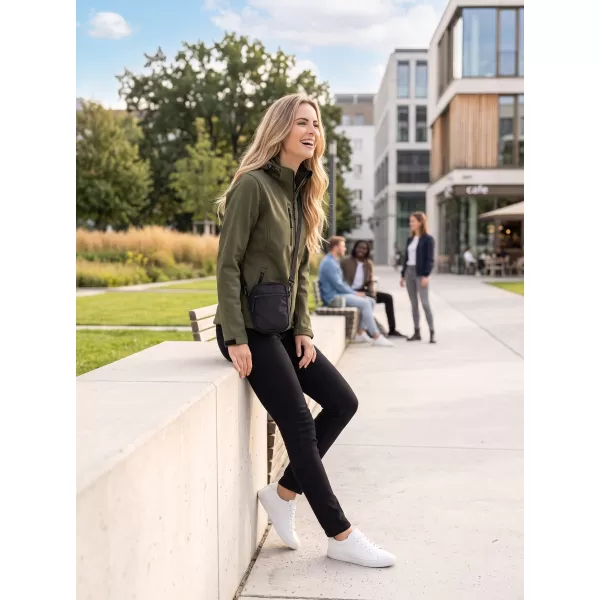 Softshelljacke für Damen ALTISPORT NP/ALW125 MILITÄR 
