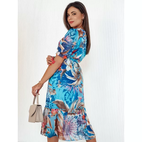  Kleid DSTREET BLOSSOM LOVE EY2524 BLAU 