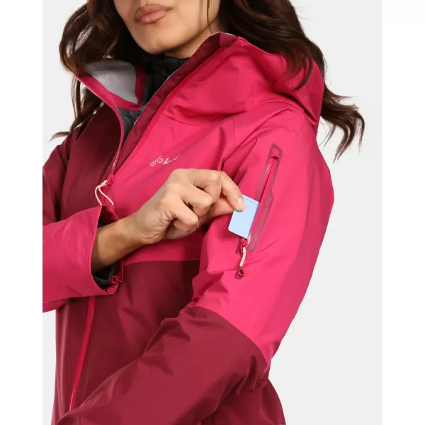  Damenjacke KILPI MAMBA-W VL0101KI DUNKELROT 