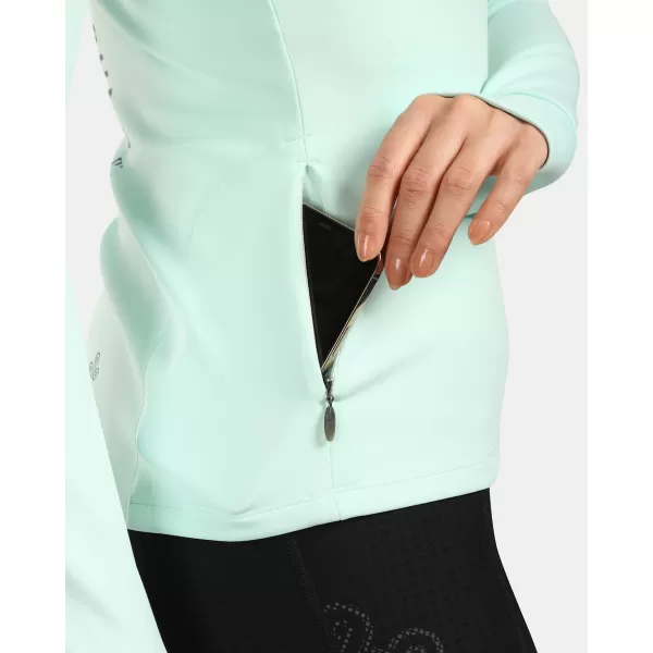  Fleece-Sweatshirt für Damen KILPI LAJEN-W VL0206KI MINZE 