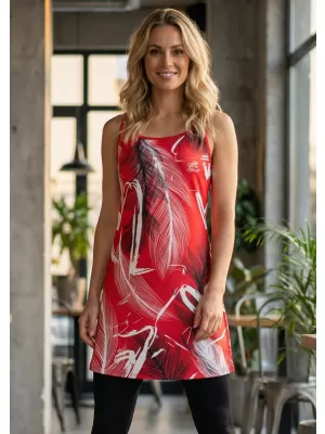 Hochwertiges Funktions-Westenkleid für Damen ALTISPORT VOJ/ALW001SAT01 ROT