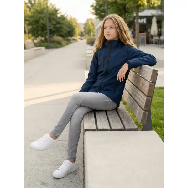  Softshelljacke für Kinder ALTISPORT NP/ALK535 NAVY BLAU 