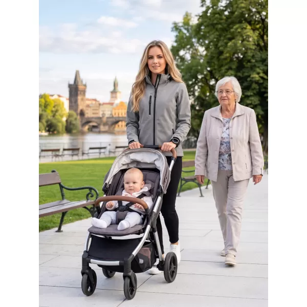  Softshelljacke für Damen ALTISPORT NP/ALW125 STAHLGRAU 