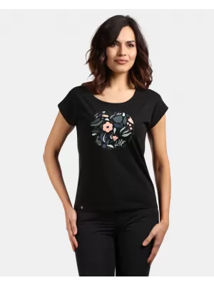 Damen-T-Shirt KILPI ROANE-W VL0364KI SCHWARZ