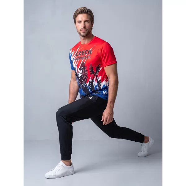  Hochwertiges Funktions-T-Shirt für Herren ALTISPORT x CZE VOJ/ALM036TR01 LÖWE 